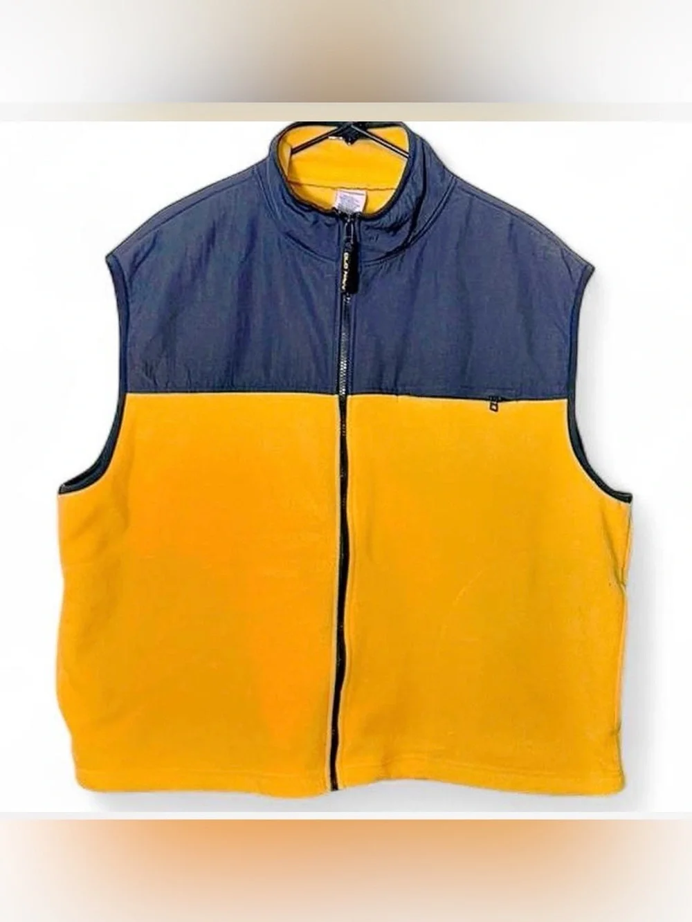 New Old Navy Yellow & Black Vest - SZ XL